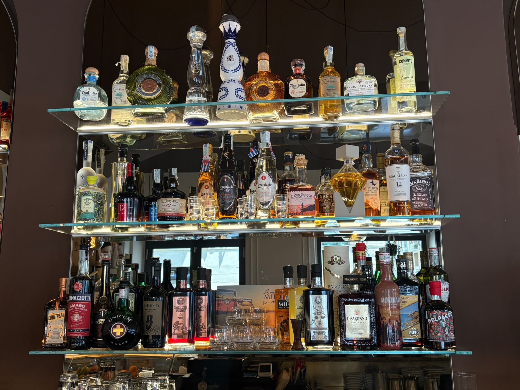 Selezione premium di distillati Giulia e Tancredi